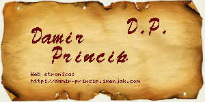 Damir Princip vizit kartica